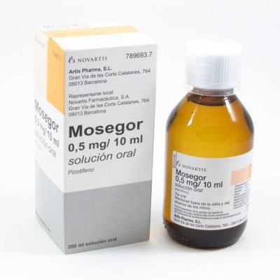 MOSEGOR 0.25 MG/5 ML SOLUCION ORAL 200 ML