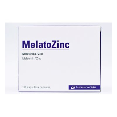 MELATOZINC 120 CAPSULAS