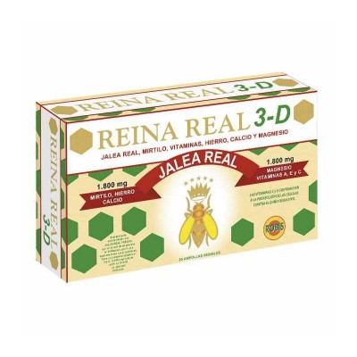 REINA REAL 3-D AMPOLLAS 20 AMPOLLAS