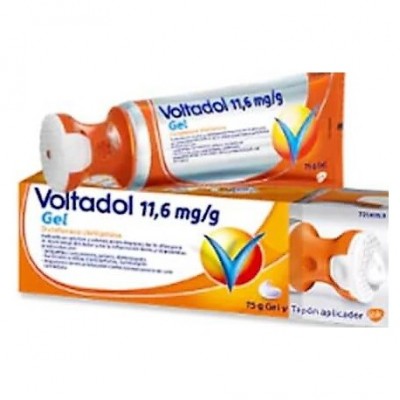 VOLTADOL 11,6 mg/g GEL CUTANEO 1 TUBO 75 g (CON TAPON APLICADOR)